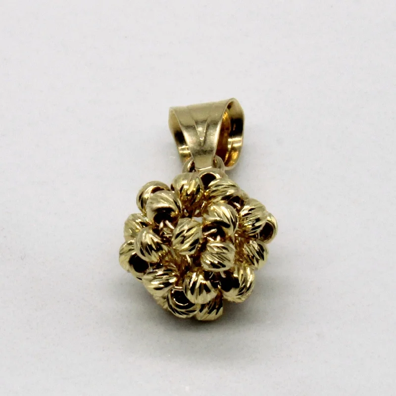 14k Yellow Gold Pendant