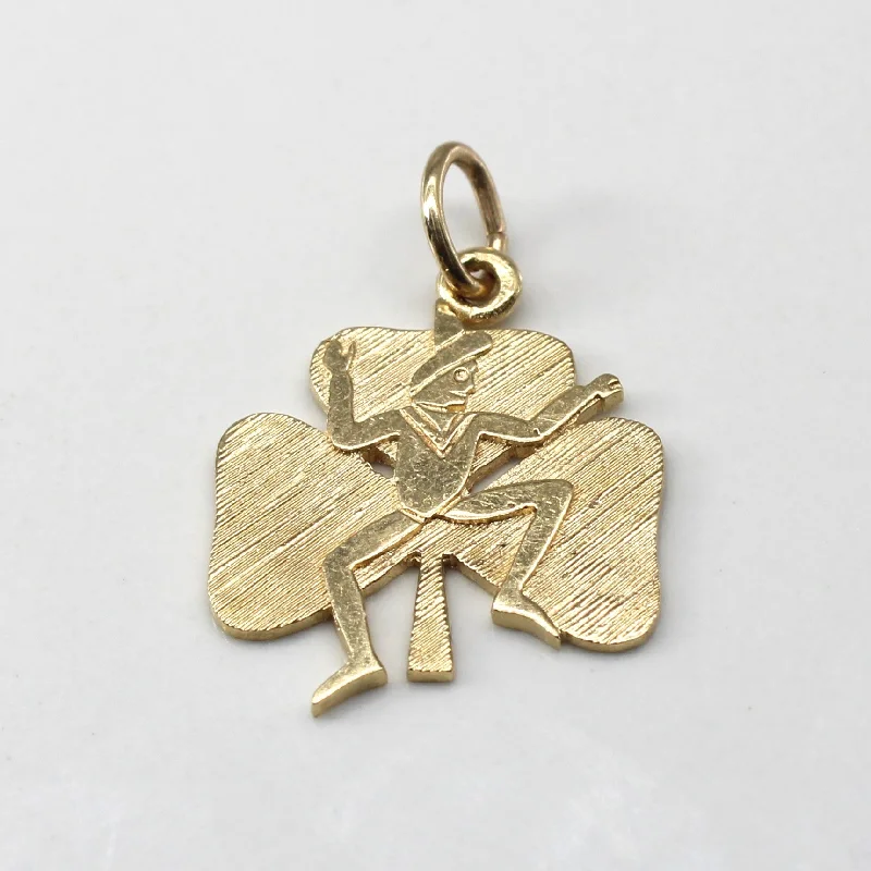 infinity necklace with birthstones 14k Yellow Gold Pendant