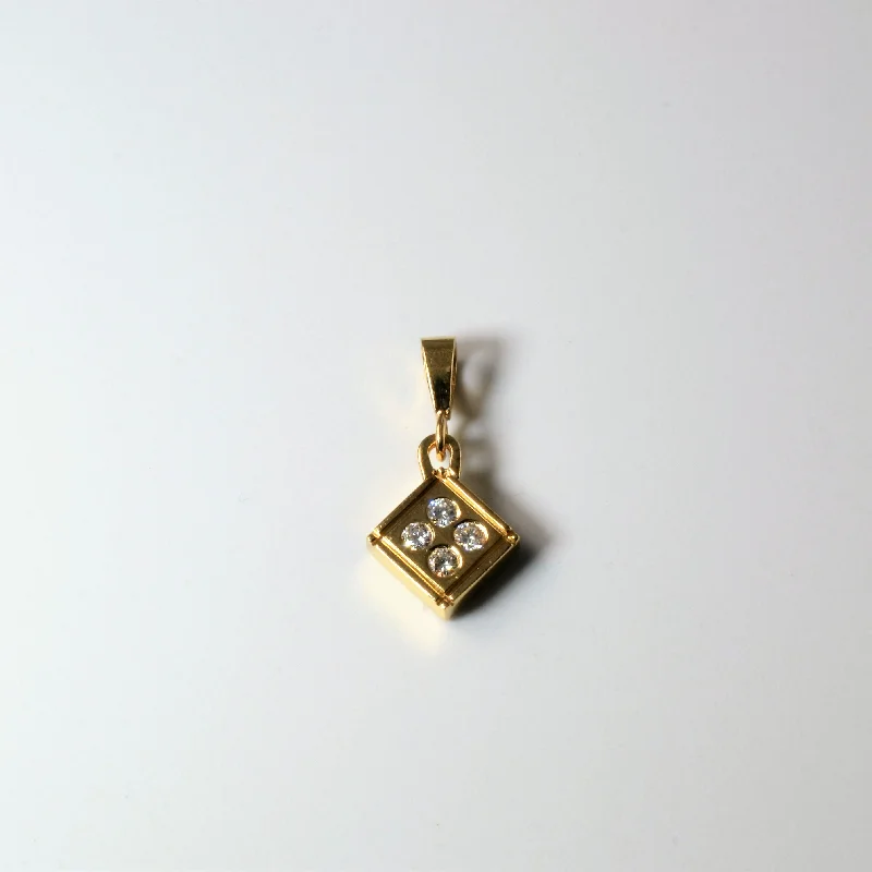 Cluster Diamond Pendant | 0.22ctw |