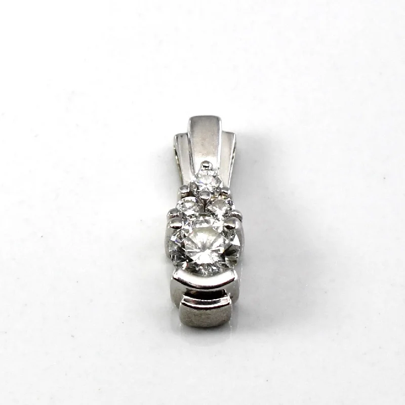 opal cluster ring unique Cluster Diamond Pendant | 0.39ctw |