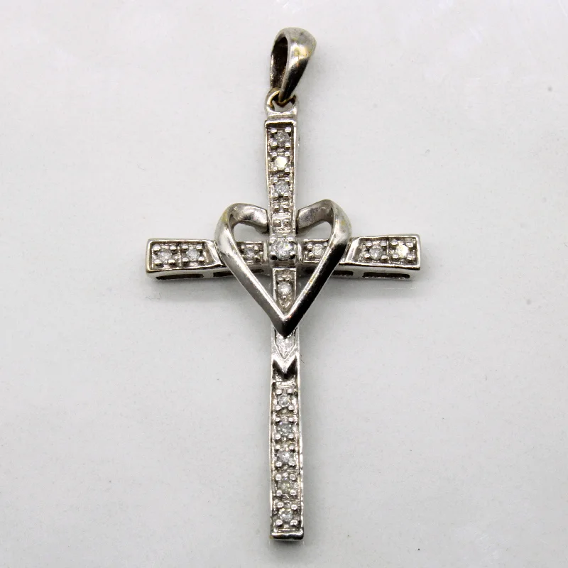 Diamond Cross Pendant | 0.05ctw |