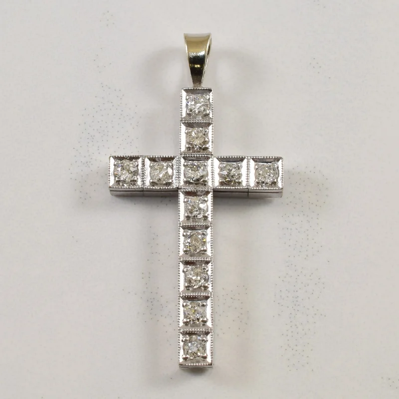 Diamond Cross Pendant | 0.27ctw |