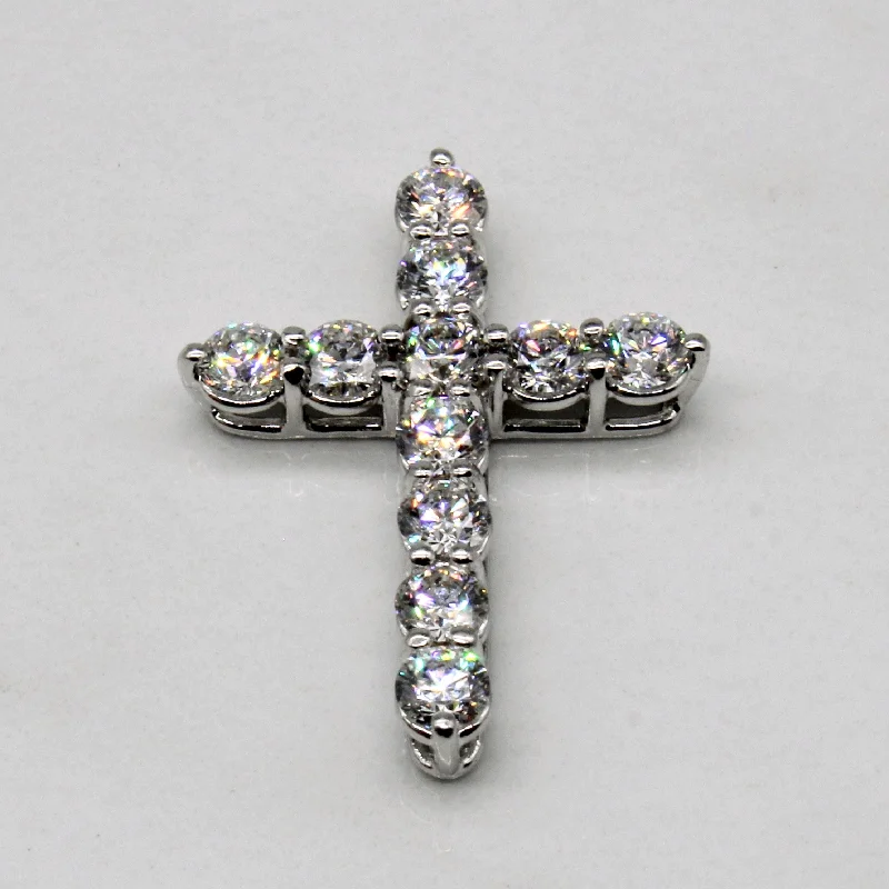 Diamond Cross Pendant | 2.09ctw |