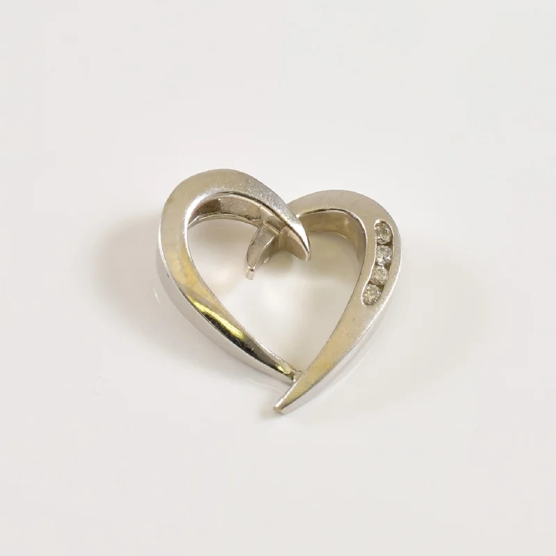 Diamond Heart Pendant | 0.02ctw |