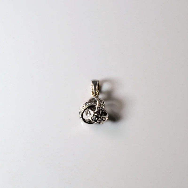 Diamond Knot Pendant | 0.03ctw |