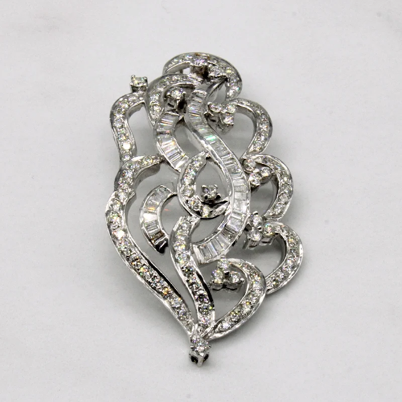 Ornate Diamond Pendant | 2.50ctw |