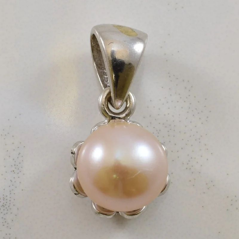 Pink Pearl Filigree Pendant | 2.50ct |