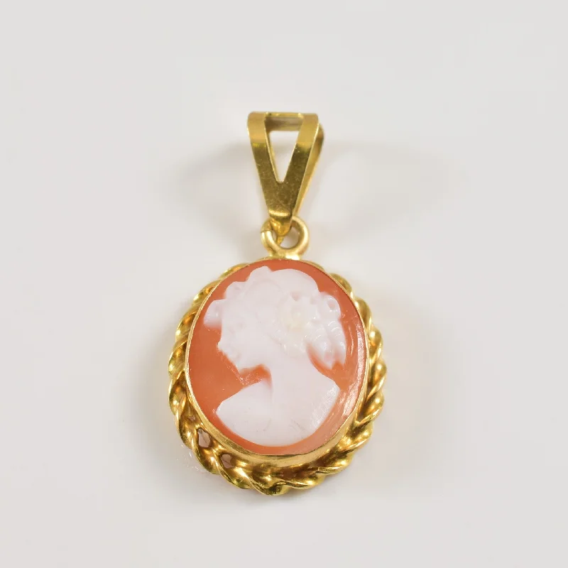 Shell Cameo Pendant | 1.75ct |