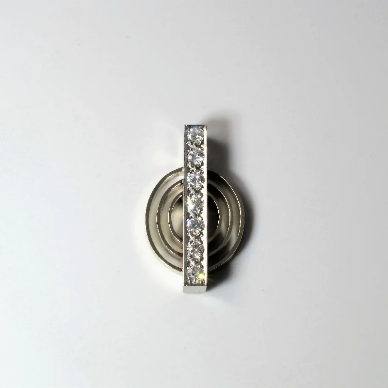 Swirl Diamond Pendant | 0.67ctw |