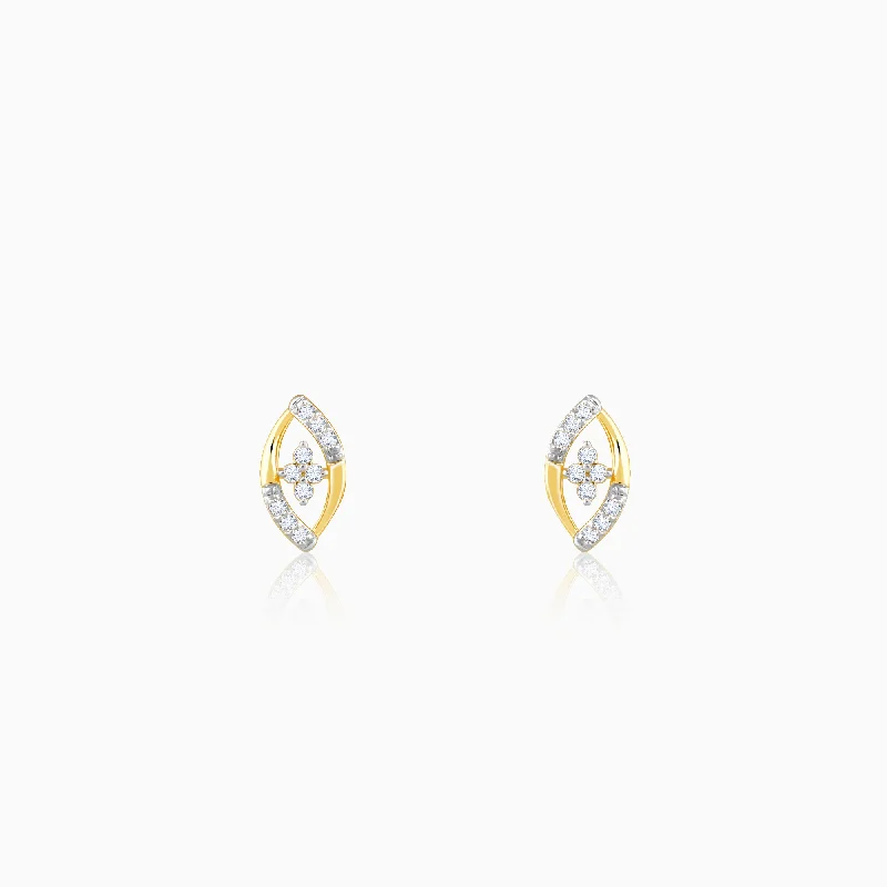 men’s silver ring with onyx Gold Pear Elegance Diamond Earrings