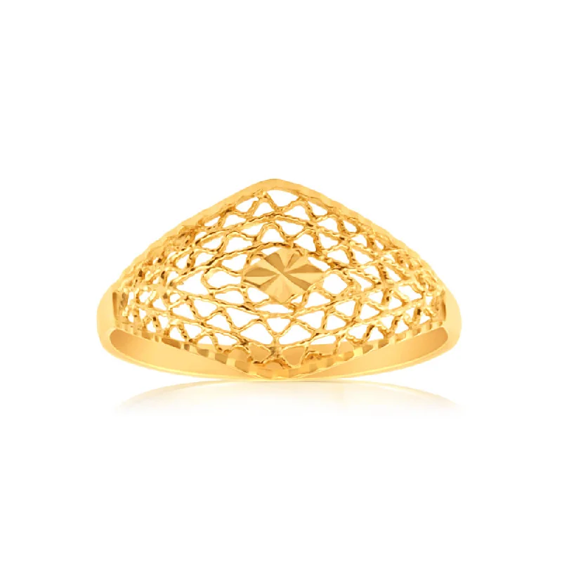 9ct Yellow Gold Alluring Ring