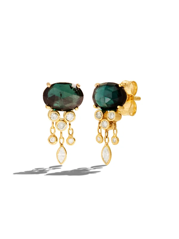 leather cuff bracelet men Blue Green Tourmaline & Diamond Jellyfish Yellow Gold Earrings leather cuff bracelet men Blue Green Tourmaline & Diamond Jellyfish Yellow Gold Earrings