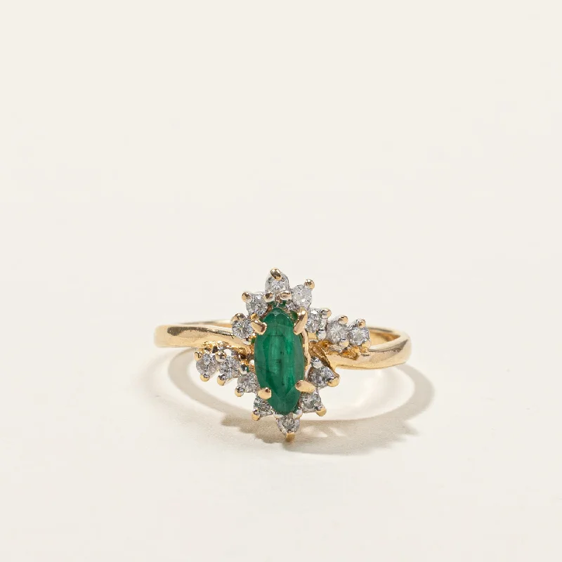 handmade coin pendant necklace Bypass Emerald & Diamond Ring | 0.38ct | 0.25ctw | SZ 8 | handmade coin pendant necklace Bypass Emerald & Diamond Ring | 0.38ct | 0.25ctw | SZ 8 |