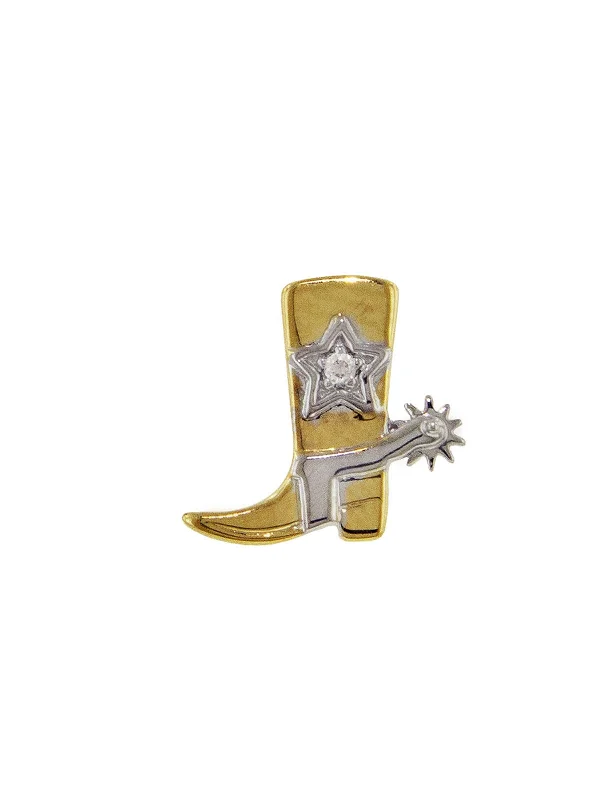 amethyst gemstone engagement ring Diamond Cowboy Boot Stud Yellow Gold Single Earring amethyst gemstone engagement ring Diamond Cowboy Boot Stud Yellow Gold Single Earring