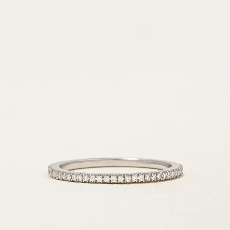 titanium spinner ring anxiety relief Diamond Eternity Band | 0.16ctw | SZ 6 |