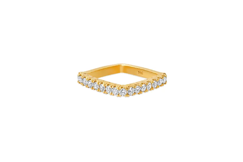 Diamond Square Ring