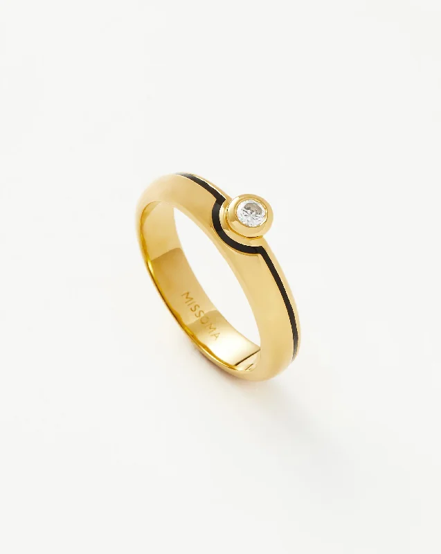 dainty gemstone choker necklace Enamel & Stone Byline Stacking Band Ring | 18ct Gold Vermeil/Cubic Zirconia dainty gemstone choker necklace Enamel & Stone Byline Stacking Band Ring | 18ct Gold Vermeil/Cubic Zirconia