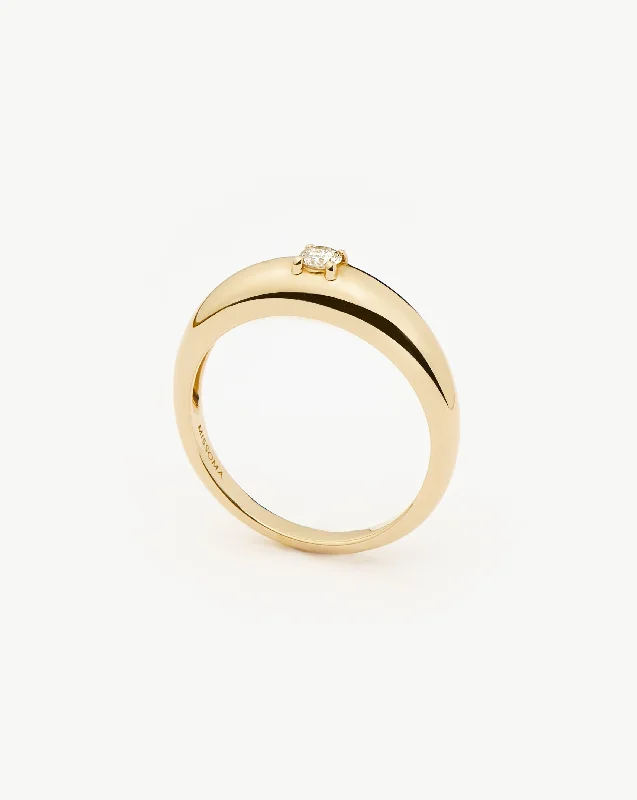 dainty beaded stretch bracelet Fine Single Diamond Classic Dome Ring | 14ct Solid Gold/Diamond dainty beaded stretch bracelet Fine Single Diamond Classic Dome Ring | 14ct Solid Gold/Diamond