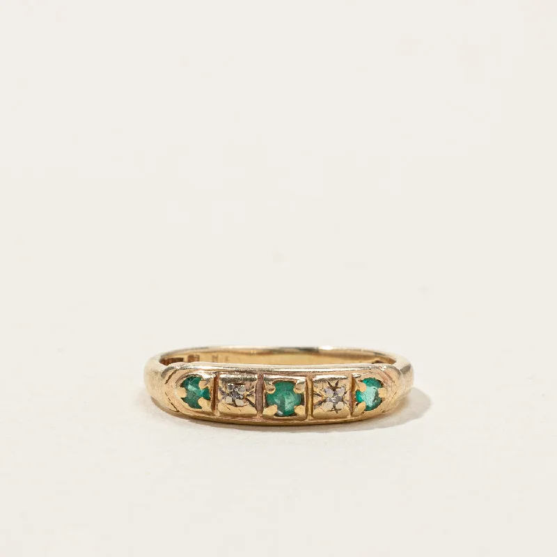 elegant art deco necklace Five Stone Emerald & Diamond Ring | 0.13ctw | 0.02ctw | SZ 5.25 | elegant art deco necklace Five Stone Emerald & Diamond Ring | 0.13ctw | 0.02ctw | SZ 5.25 |
