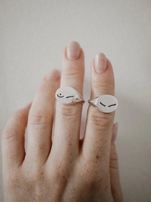 modern geometric gold ring For the Love of BOOBS - The Double Mastectomy Ring