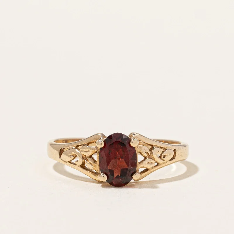 vintage locket necklace gold Garnet Ring | 0.72ct | SZ 6.75 |