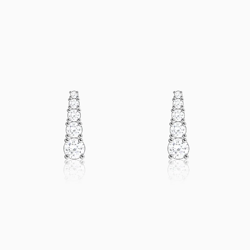 classic cubic zirconia pendant GIVA Signature Solitaire Earrings