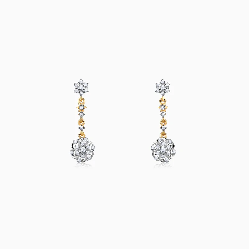 real ruby pendant necklace Gold Ageratum Diamond Earrings