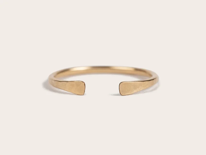 black diamond stud earrings Cuff Ring