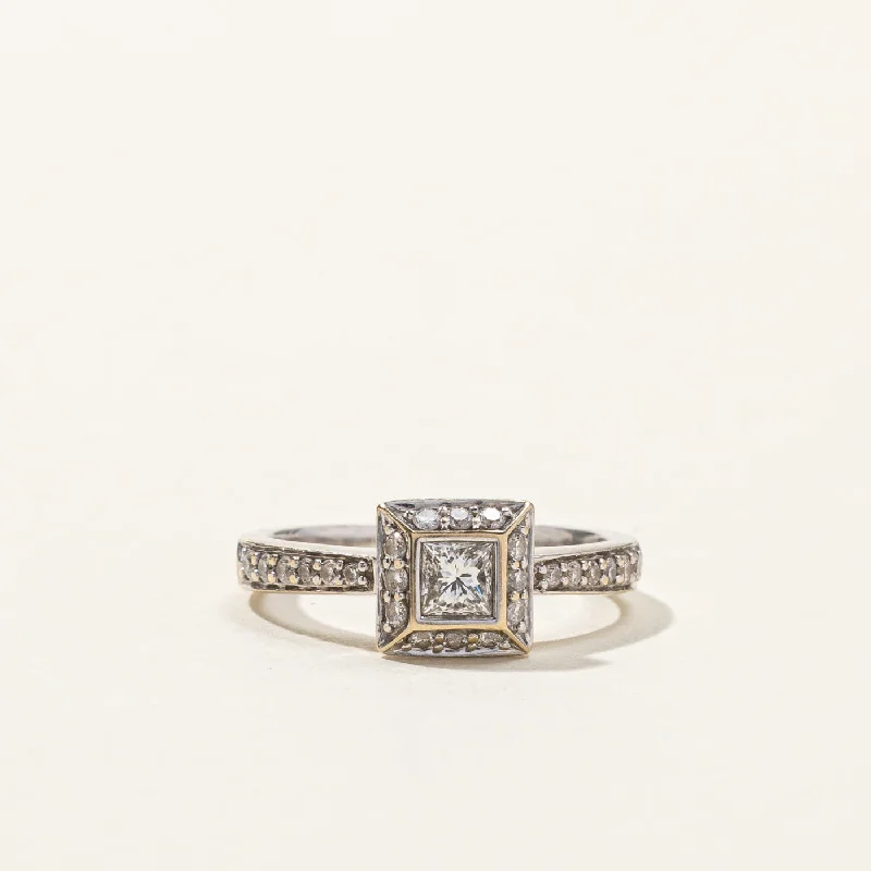 personalized couples necklace gold Halo Diamond Engagement Ring | 0.54ctw | SZ 5.25 | personalized couples necklace gold Halo Diamond Engagement Ring | 0.54ctw | SZ 5.25 |
