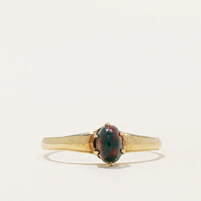 minimalist horseshoe necklace gold Imitation Bloodstone Ring | 0.45ct | SZ 8.25 |