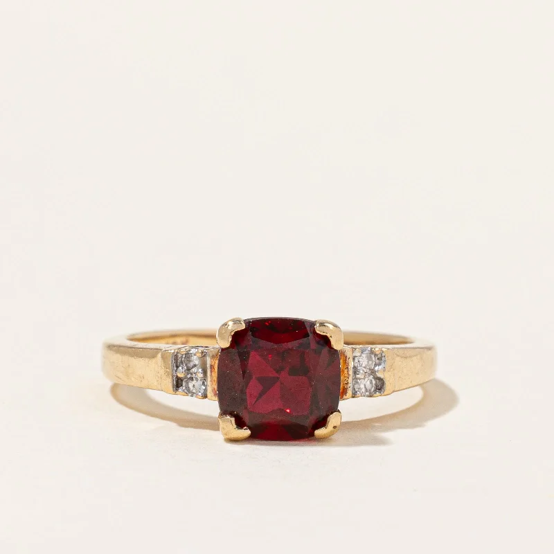 white gold necklace simple Lab Grown Ruby & Natural Diamond Cocktail Ring | 1.39ct, 0.02ctw | SZ 6.25 | white gold necklace simple Lab Grown Ruby & Natural Diamond Cocktail Ring | 1.39ct, 0.02ctw | SZ 6.25 |