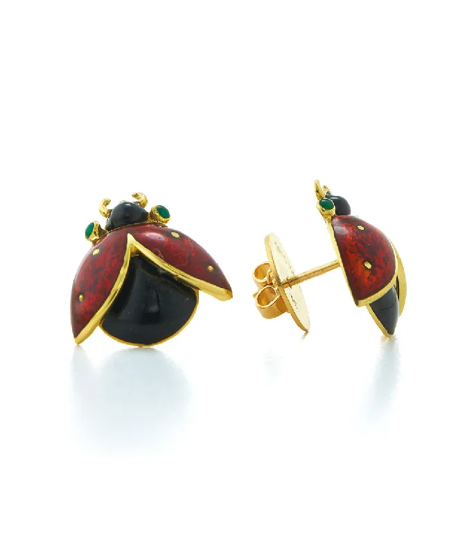 Ladybug Earrings