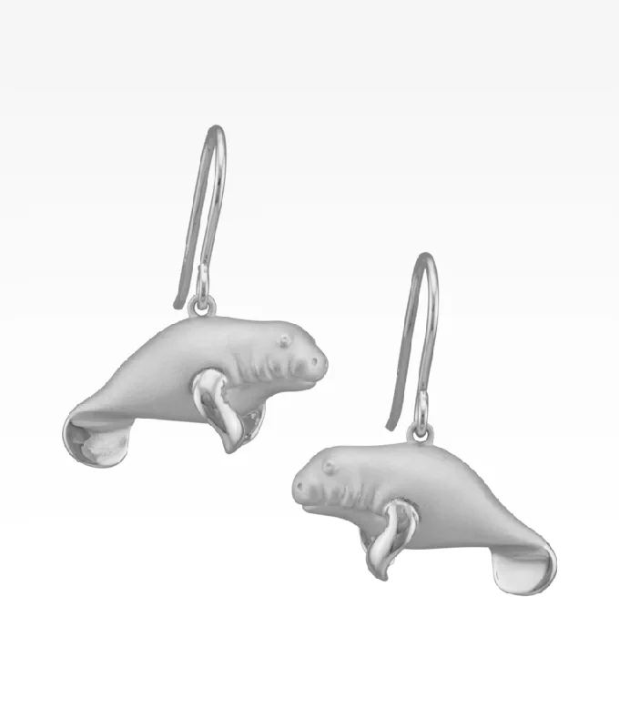 Manatee Earrings