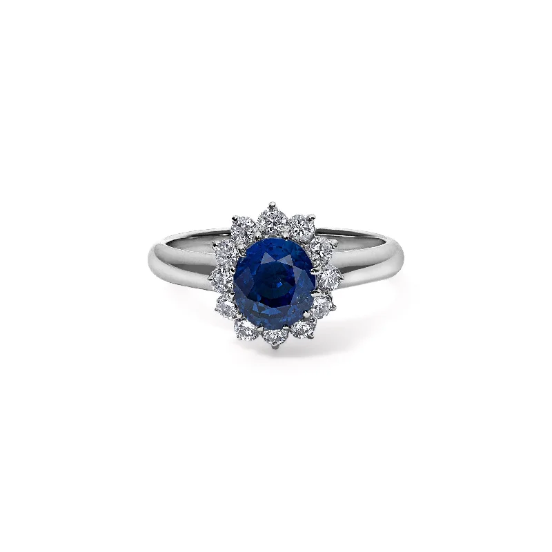 gold mesh bangle bracelet Oval Sapphire and Diamond Cluster Ring