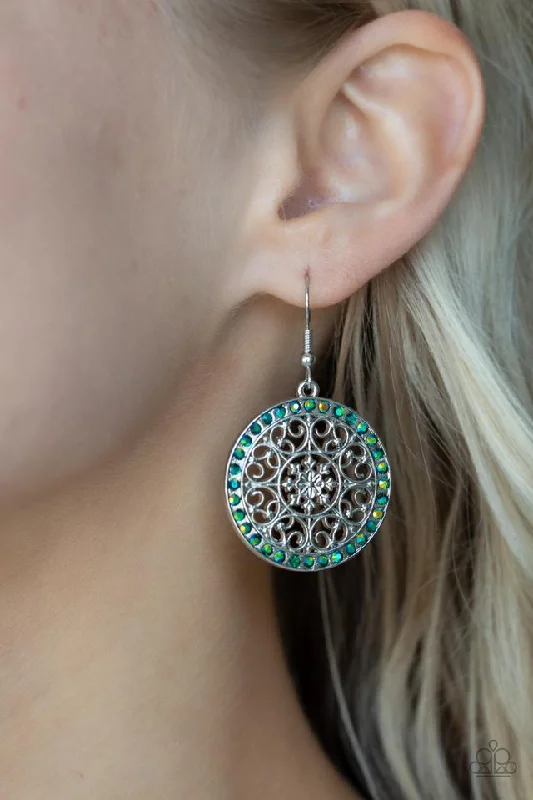 Paparazzi Earring ~ Bollywood Ballroom - Green