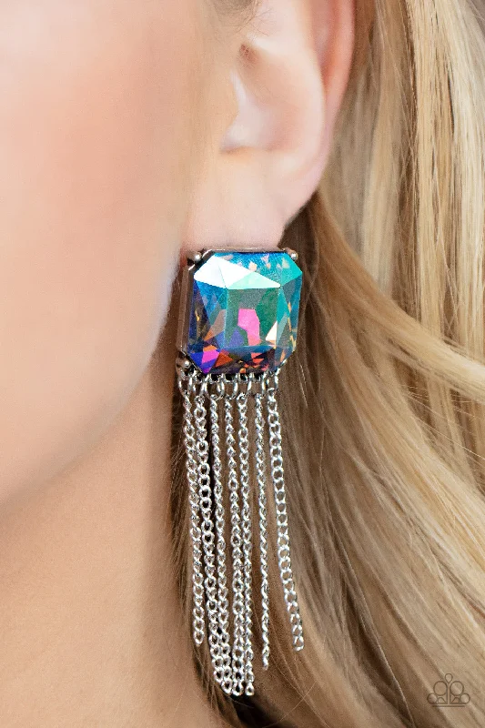 Paparazzi Earrings ~ Supernova Novelty - Multi