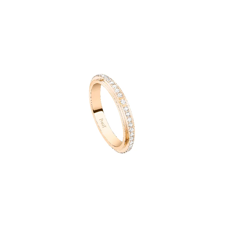 bold statement cuff bracelet Piaget Posession 18k Rose Gold Diamond Turning Ring G34P1M50 bold statement cuff bracelet Piaget Posession 18k Rose Gold Diamond Turning Ring G34P1M50