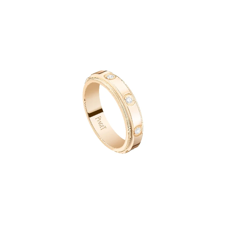 gold plated Cuban link chain Piaget Posession 18k Rose Gold Diamond Turning Ring G34P2N62 gold plated Cuban link chain Piaget Posession 18k Rose Gold Diamond Turning Ring G34P2N62