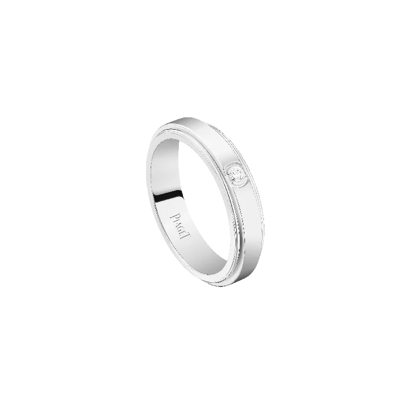 sterling silver angel wing pendant Piaget Possession Ring 18k White Gold - G34P8M56 sterling silver angel wing pendant Piaget Possession Ring 18k White Gold - G34P8M56