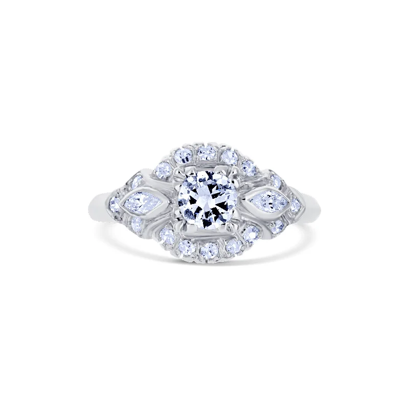butterfly charm bracelet delicate Platinum Vintage Style Ring With A 0.35 Carat Round Cut Diamond butterfly charm bracelet delicate Platinum Vintage Style Ring With A 0.35 Carat Round Cut Diamond
