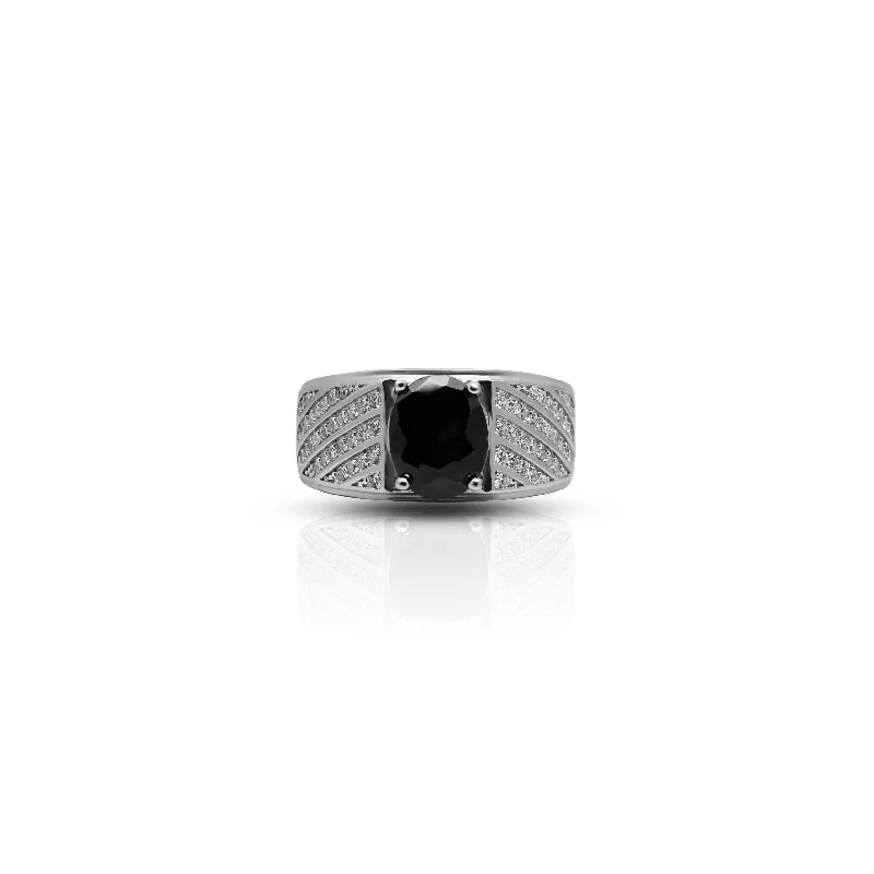 Silver Minimal Design Boys Ring