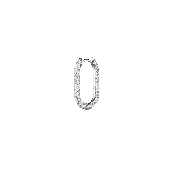 Small Pave Chubby : Ear Fob