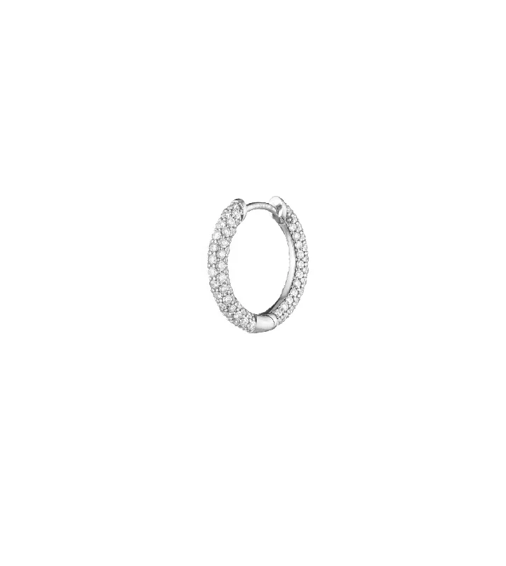 Small Pave Chubby : Ear Hoop