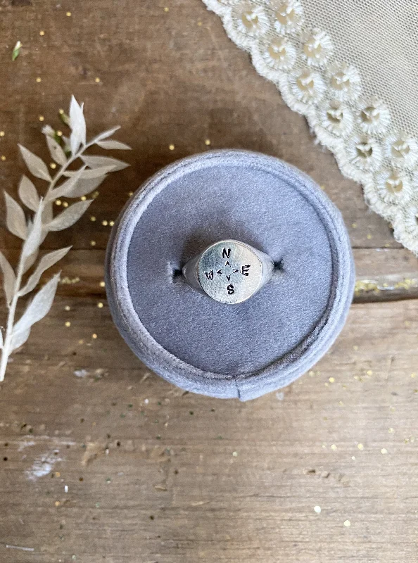 bold statement ring chunky The Soul Finder Signet