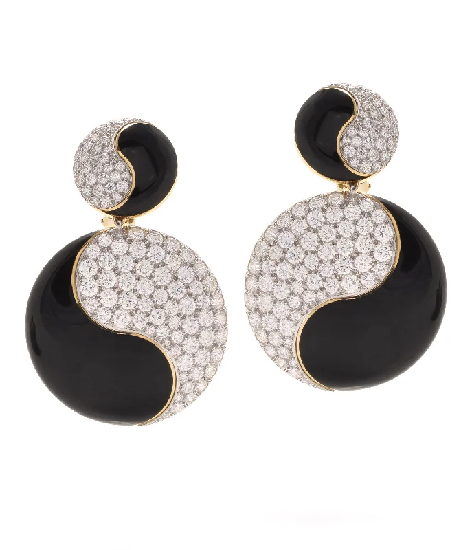 Yin and Yang Earrings