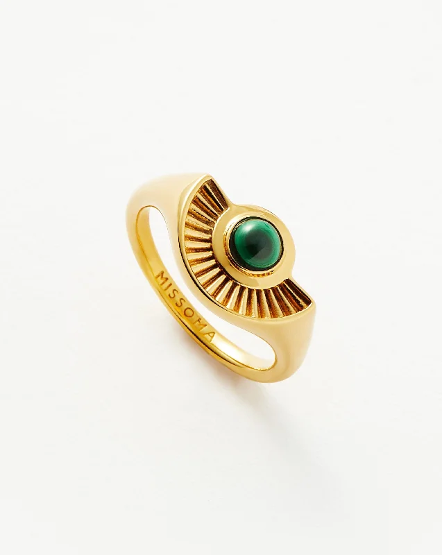 handcrafted gemstone drop earrings Zenyu Ridge Fan Gemstone Ring