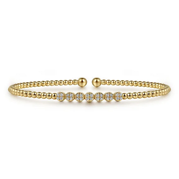 hammered silver pendant necklace 14K Yellow Gold Bujukan Bead and Cluster Diamond Bangle hammered silver pendant necklace 14K Yellow Gold Bujukan Bead and Cluster Diamond Bangle