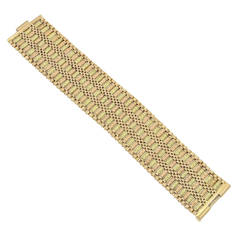 18K Yellow and 18K Rose Gold Bracelet