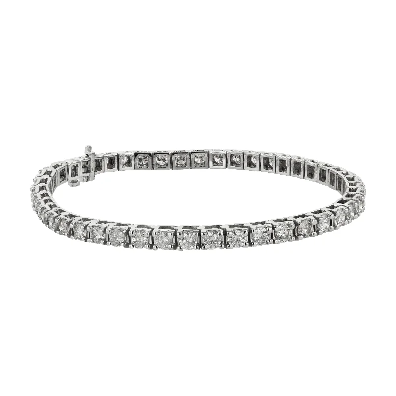 personalized couple’s keychain pendant "The Olivia Opulence Diamond Tennis Bracelet" 6.00 CTTW 14KWG personalized couple’s keychain pendant "The Olivia Opulence Diamond Tennis Bracelet" 6.00 CTTW 14KWG