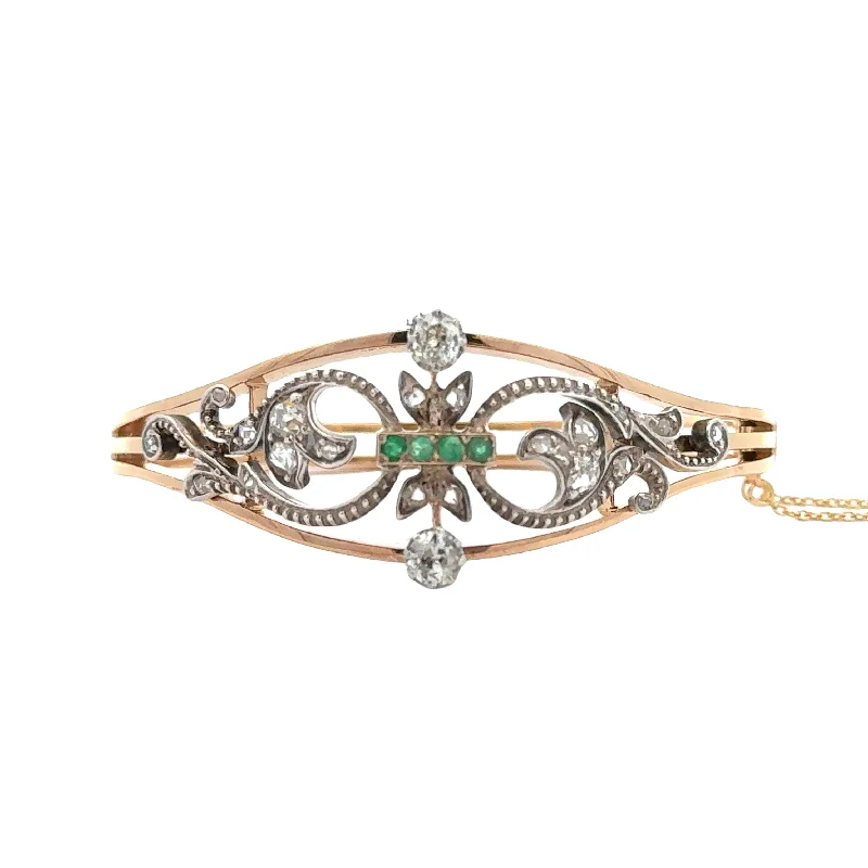 vintage turquoise pendant necklace Antique Diamond and Emerald Bangle